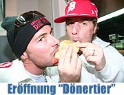 Erkan & Stefan eröffneten eins in der Sendlinger Str.: "Dönertier" (Foto: Martin Schmitz)